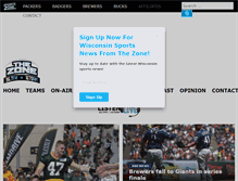 Tablet Screenshot of madcitysportszone.com